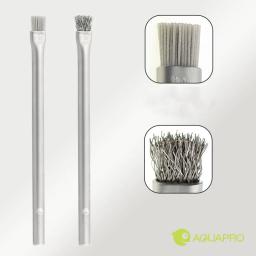 Escova De Limpeza De Algas De Aço Inoxidável, Removedor Limpo, Acessórios De Aquário, Removedor De Sal, Planta De Água Doce, Acessórios Do Tanque De Peixes - Image 2