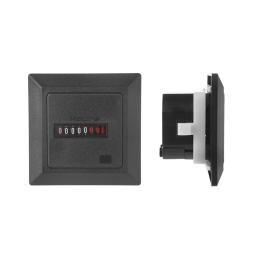 Contador do temporizador 0-99999.99 horas medidor de hora medidor medidor AC220-240V horas de funcionamento contador contador quadrado hora medidor hourmet - Image 3