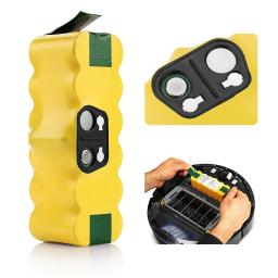 Bateria Robô Aspirador para IRobot, Roomba 500, 600, 700, 800, 900 Series, 14.4V, 620, 650, 770, 780, 580, 14.4V, 128000mAh - Image 1