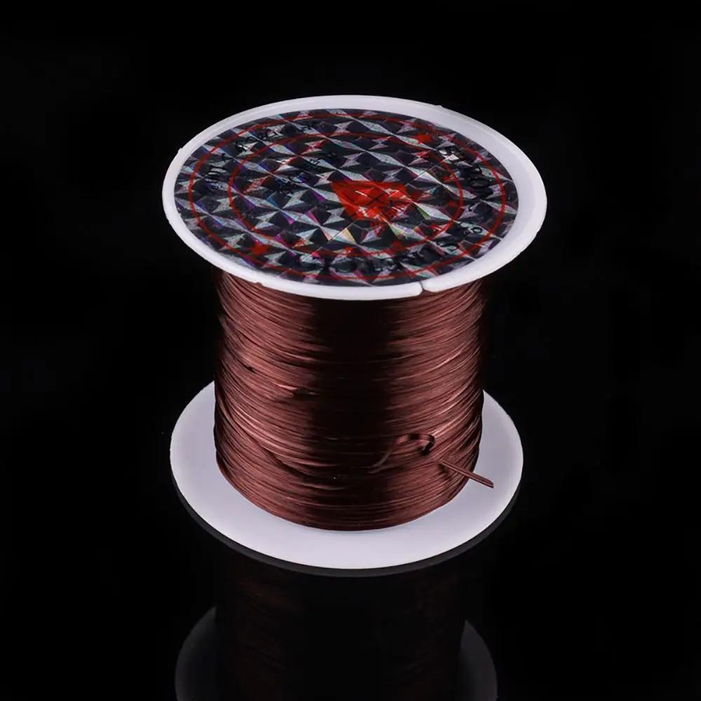 Stretch Elastic Nylon Beading Cord Corda, DIY Jóias, Fio Colorido, Pulseiras e Colares, 10 Metros, 0.6mm, 1 Rolo - Image 1