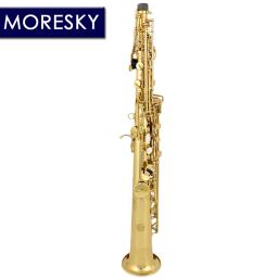 MORESKY-Saxofone soprano, Bb Sax com caixas duras, SS-101 - Image 6