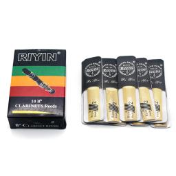 Bb clarinete palhetas para instrumento musical, alta qualidade, Reed presente, força 2, 2.5, 3, 10PCs - Image 4