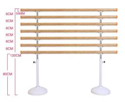 Ginástica móvel Gymnastique Gym Paralelo Fixixe Horizontal Ballet Barre Bares De Traction Acessórios - Image 6