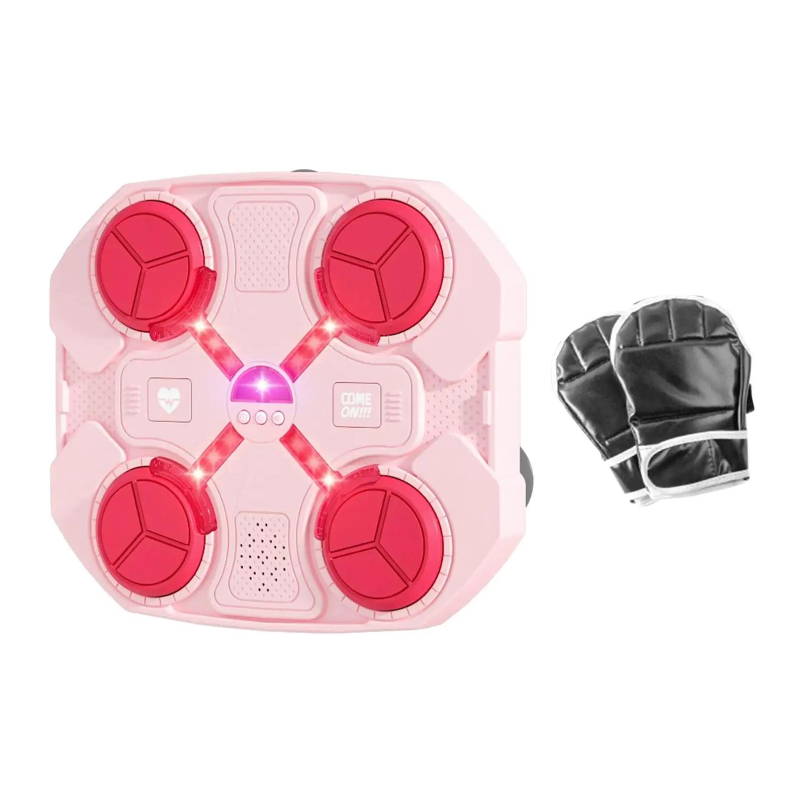 Máquina De Treinamento De Boxe Com Luvas Para Crianças E Adultos, Almofada De Perfuração, Música, Casa - Image 1