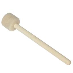 M MBAT 2 Pçs/set Baquetas de Tambor de Feltro de Lã Antiderrapante Bacia Baqueta Indispensável Instrumento de Percussão Acessórios Peças - Image 4