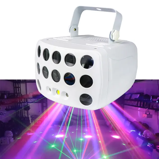 Controle Remoto DMX RGBW LED Laser Strobe ALIEN para Efeitos de Iluminação em Festas, Casamentos e Shows DJ