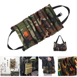 Multi-Purpose Tool Bag com Multi Pocket, Hardware Tool Pouch, Organizador de Ferramentas, Carrier Bag, Roll Up Tool Bag para Mecânico e Eletricista - Image 5