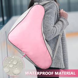 Bolsa de skate triangular, bolsa de ombro, patins de gelo, patins inline, quad patins, hóquei no gelo, acessórios para crianças - Image 3
