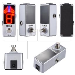 Precisão Chromatic Guitar Pedal, Display LED, True Bypass, Guitar Effect, Pedal Acessórios, Bass Pedais - Image 4