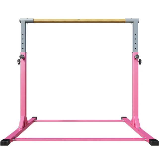 Kip Barra Horizontal Ginástica Infantil 130cm Ajustável Treinamento Esportivo
