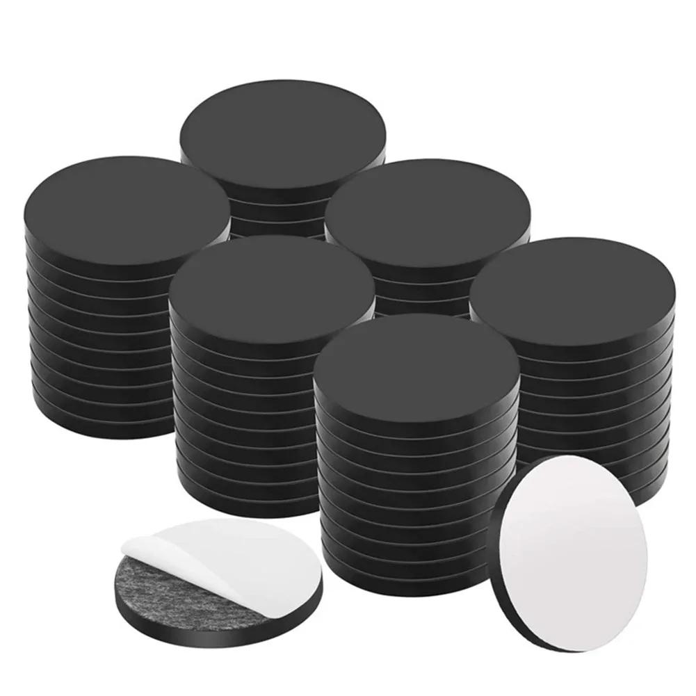 Ímãs magnéticos flexíveis do ponto com apoio adesivo, auto-adesivo, durável, geladeira, artesanato, escritório, projetos de bricolage, 50 pcs, 100pcs - Image 1