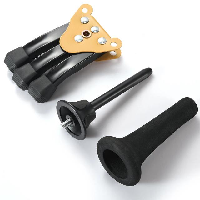 Tripé Dobrável Portátil Antiderrapante para Instrumentos de Sopro: Ideal para Clarinete, Trompete, Flauta, Oboé e Saxofone