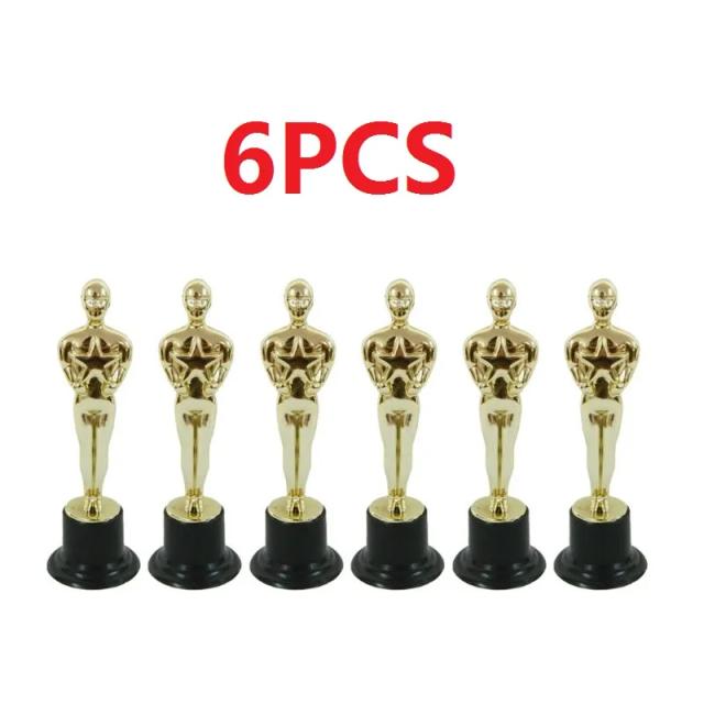 Molde de Estatueta Oscar 6-12 Peças para Cerimônias e Festas