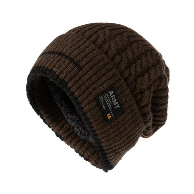 2023 gorro de inverno para homens chapéu de malha gorro de inverno feminino gorro grosso chapéus crânios