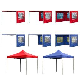 Tenda dobrável de quatro cantos com tecido personalizado, à prova d'água, barraca de jardim, 1 peça - Image 1
