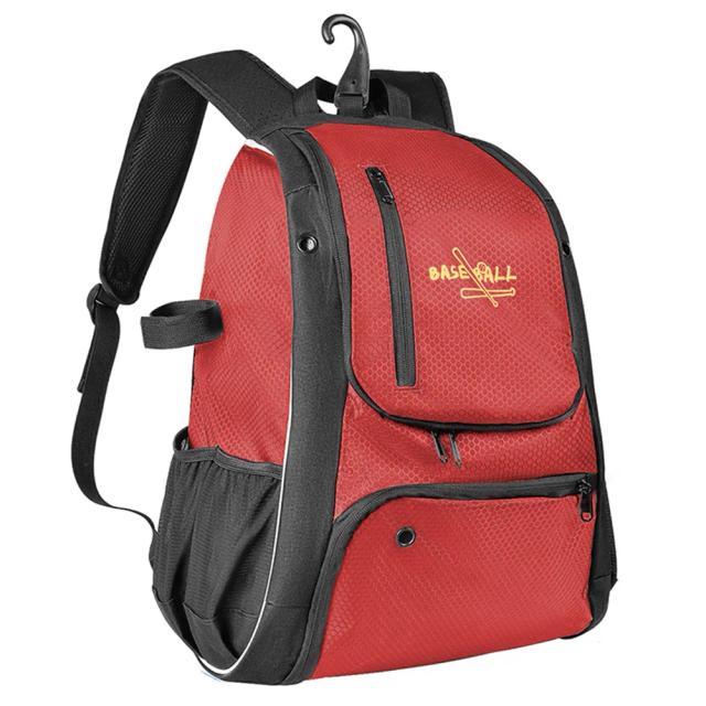 Mochila Impermeável para Treinamento de Beisebol com Compartimento para Sapatos e Bastões de Softball - Ideal para Atividades ao Ar Livre