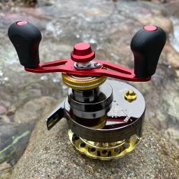Ghotda jangada carretel de pesca ao ar livre jangada de gelo acessórios de pesca carretel de metal roda de pesca de inverno equipamento de mercadorias - Image 5