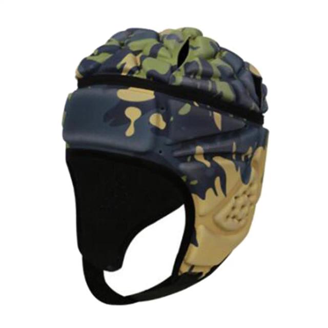 Capacete Acolchoado Multifuncional: Proteção para Rugby, Futebol, Lacrosse, Hóquei no Gelo, Beisebol e Skate