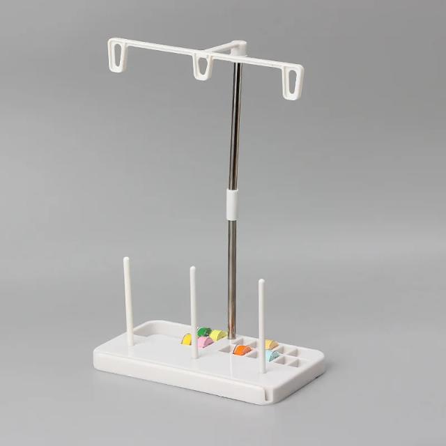 Kit de Carretéis de Linha para Máquina de Costura Ajustável - Inclui 3 Bobinas de Bordado