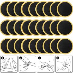 Remendos de pneus ultrafinos para bicicleta, ferramentas de reparo rápido sem cola, acessórios para reparo de tubo interno de pneus de bicicleta de montanha/estrada - Image 4