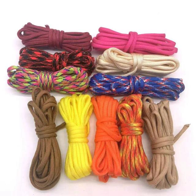 Cabo de Paracord 7-Core para Emergências Externas - Bracelete Translucido 3m com 4mm de Espessura