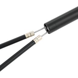 BMX Bicycle Brake Line Set, Kit Cable Wire, Aço inoxidável PVC, Gyro Brake Cables para Gyro Systems, 20 Polegada Bikes Parts, Black, 1 Set - Image 5