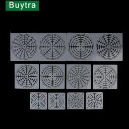Diy 12 pçs reutilizável mylar pintura estênceis modelos ferramentas para artesanato móveis de madeira lona rochas parede arte - Image 1