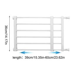 Curto Pet Dog Gate, Pet Cerca Barreira, cerca retrátil, Portas Escadas, Corredor, Baixa Segurança, fácil instalação, portátil - Image 6
