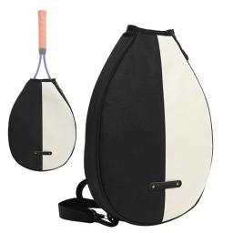 Bolsa de tênis ajustável para homens e mulheres, Raquetes de Badminton, Crossbody Bag, Sling Backpack, Holds Tennis - Image 1