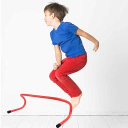 Footwork Training Hurdle, pliométrico, compacto armazenamento futebol obstáculos, atletas ajustáveis velocidade - Image 2