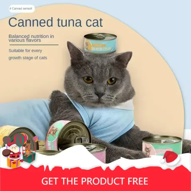 Comida Molhada para Gatos - Atum Premium em Latas de 170g, 3 Unidades, Nutrição Completa para Gatinhos e Gatos Adultos - Novo Sabor 2024