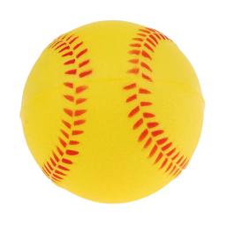 Soft PU Baseball Softball, Prática De Treinamento Profissional, Sport Team Game, 9" - Image 1