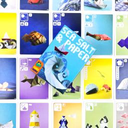 Jogo de tabuleiro em inglês com sal marinho e papel e SAL EXTRA |   Jogo de cartas |   Idades 8+ |   2-4 jogadores |   Tempo de jogo de 15 a 30 minutos - Image 4