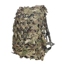 3D Camo Net Mochila Capa, Laser Cut, Caça, Paintball, Pára-quedista, Caça Acessórios, 60L, 80L - Image 1