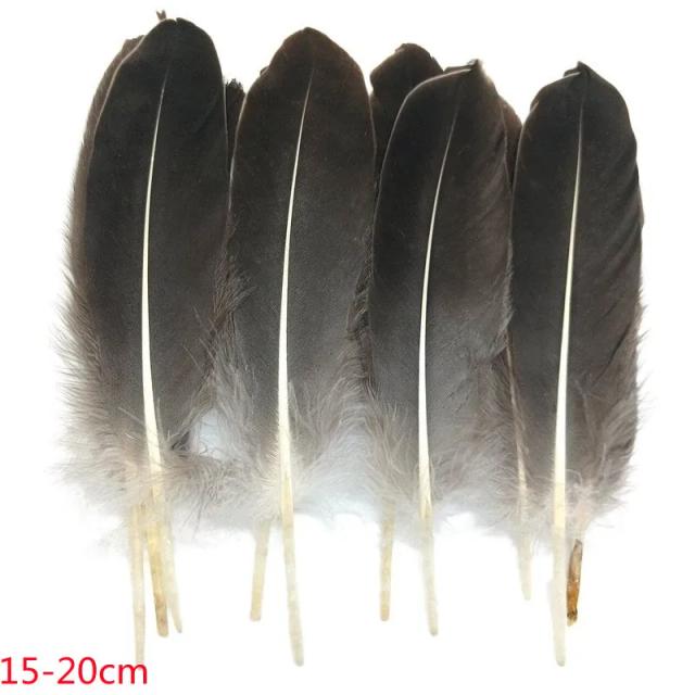 Penas Naturais de Faisão, Avestruz e Turquia para Decoração de Casamentos e Natal - Acessórios DIY para Artesanato em Mesa (20-500 Unidades)