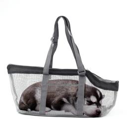 Bolsa de transporte para cães pequenos, malha de gato, filhote respirável, sacola de transporte gatinho, dobrável ao ar livre Travel Pet Bag, Pet Shop - Image 2