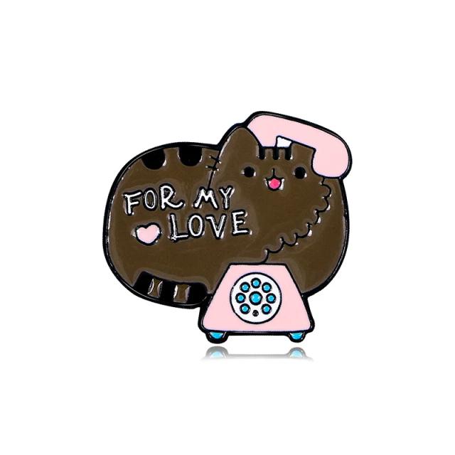 Esmalte Broches Personalizados para Pet Lovers: Gatos, Morcegos e Muito Mais