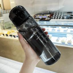 780ml garrafa de água com tampa de salto à prova de vazamento esportes drinkware cinta reutilizável portátil garrafa de água para crianças presente de fitness - Image 3