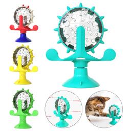 Brinquedos interativos para animais de estimação para pequenos gatos médios e cães, treinamento, QI girável, Food Dispenser, Chihuahua, Bulldog Suprimentos - Image 1