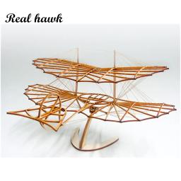 ELERC-Real Hawk DIY Craft, Kits De Construção De Mobiliário De Madeira, Presente De Natal, Brinquedos De Glider Otto Lilienthal - Image 2
