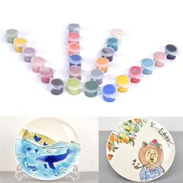 Concentrado De Cores De Cerâmica Underglaze, Pintura De Temperatura Média, pintados à Mão, Trabalhos De Cerâmica DIY, Artesanato De Colorir, Revestimento Esmalte - Image 1