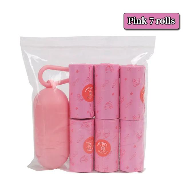 Sacos de Lixo Biodegradáveis para Cães com Dispenser - 36 Rolos de Sacos para Fezes de Animais e Suprimentos de Limpeza Ecológicos