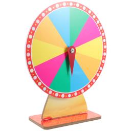 Prancheta de Roleta para Carnaval, Roda Comercial, Jogo de Fortuna, Artigos de Festa, Crianças e Adultos, Grande Plataforma Giratória, Raffle Engraçado - Image 2