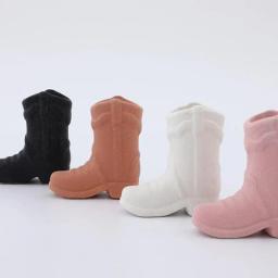 Suporte cerâmico do fósforo com o atacante, boot do vaqueiro em forma, caixa do fósforo, estilo boho, jarra do fósforo, suporte criativo, lareira, decoração home - Image 5