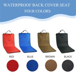 Car Back Seat Pet Cover Protector, Tapete impermeável, Segurança traseira, Acessórios de viagem para cão, gato, Pet Carrier Suprimentos - Image 3