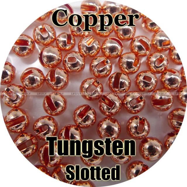 Contas de Tungstênio para Fly Tying Cor Cobre 100 Unidades