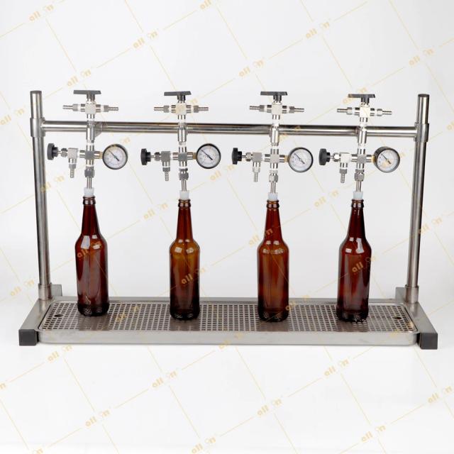 Guia Completo para Fermentação em Microcervejarias: Enchimento Manual de Garrafas com Sistema de Pressão Isobárica a Baixo Custo