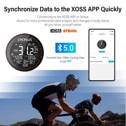 Cycplus m2 sem fio gps bicicleta computador ant + bluetooth ciclismo bicicleta de estrada mtb medidor velocidade à prova dwaterproof água cadência acessórios energia - Image 5