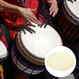 African Goat Skin Fitting for Drums, Acessório de Bateria, Percussão, Substituição de Instrumentos Musicais - Image 4