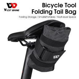 West bike-saco dianteiro e traseiro para bicicleta, saco de ferramentas para quadro de bicicleta, saco para sela, saco para bicicleta, acessórios de ciclismo - Image 1